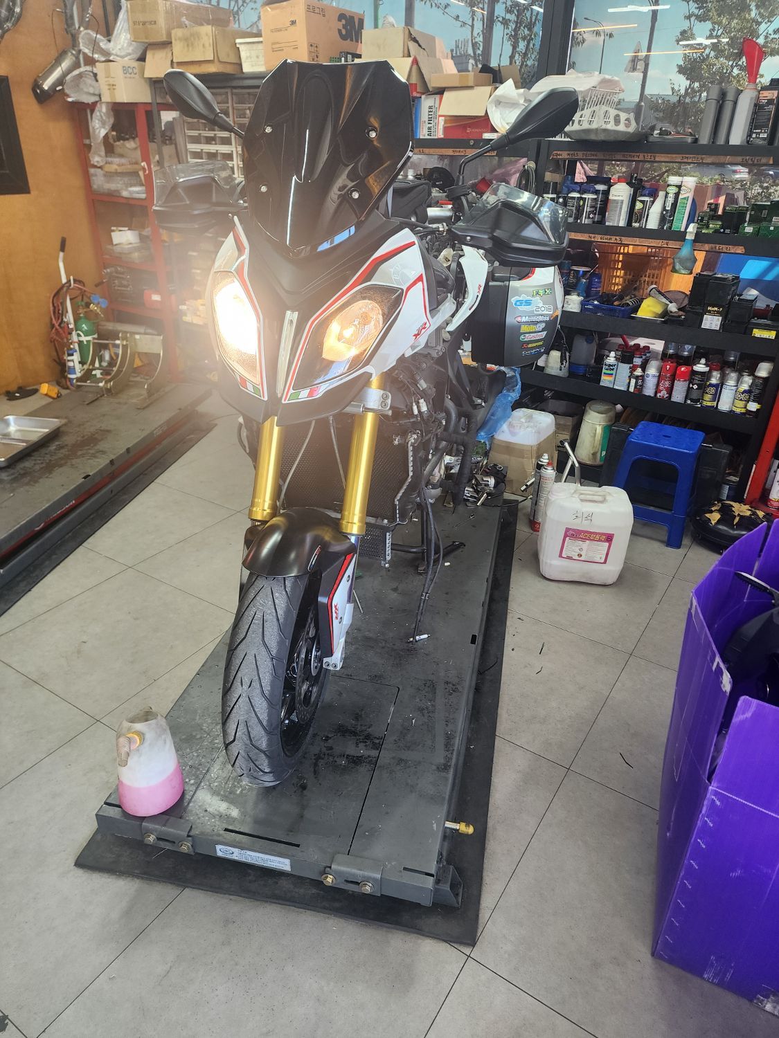 BMW S 1000 XR 2016 블랙 사진 5