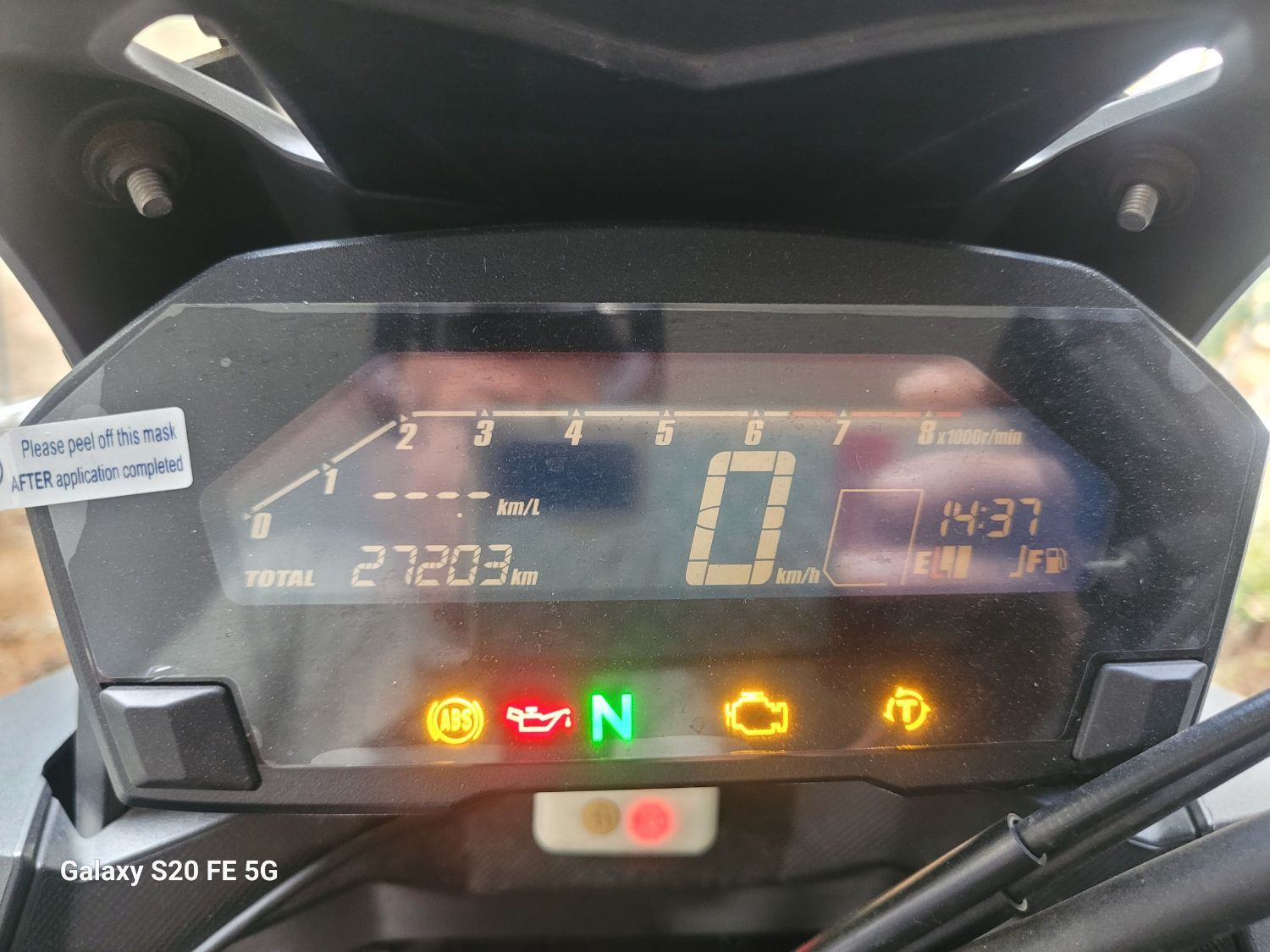 혼다 NC 750 X 2018 화이트 사진 3