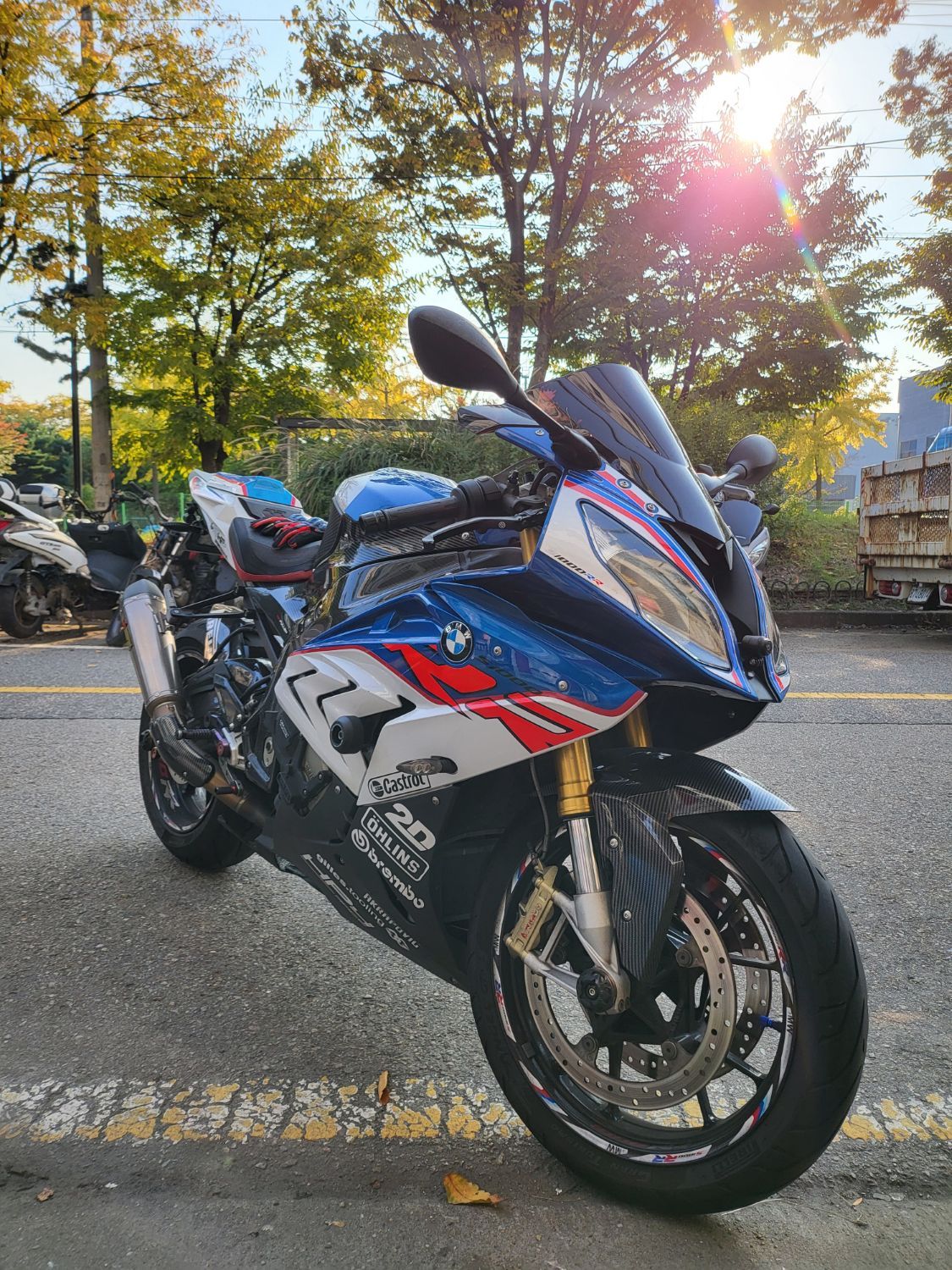 BMW S 1000 RR 2016 블루 사진 1