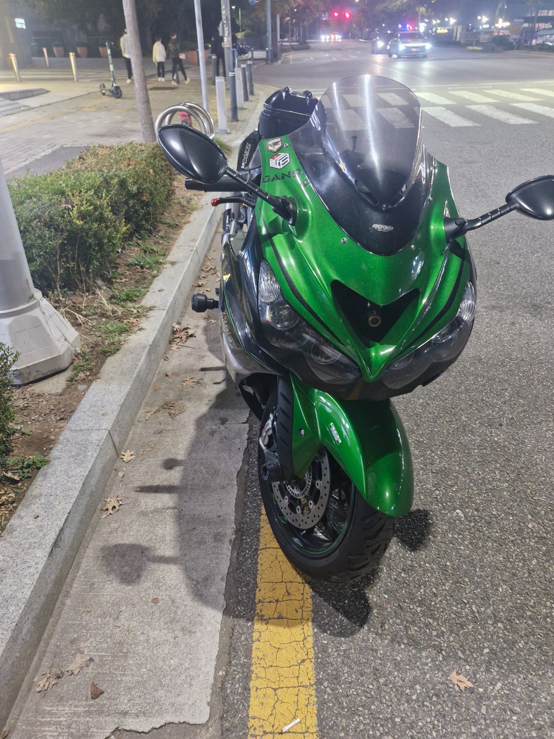 가와사키 ZZR 1400 올린즈 에디션 2019 그린 사진 7
