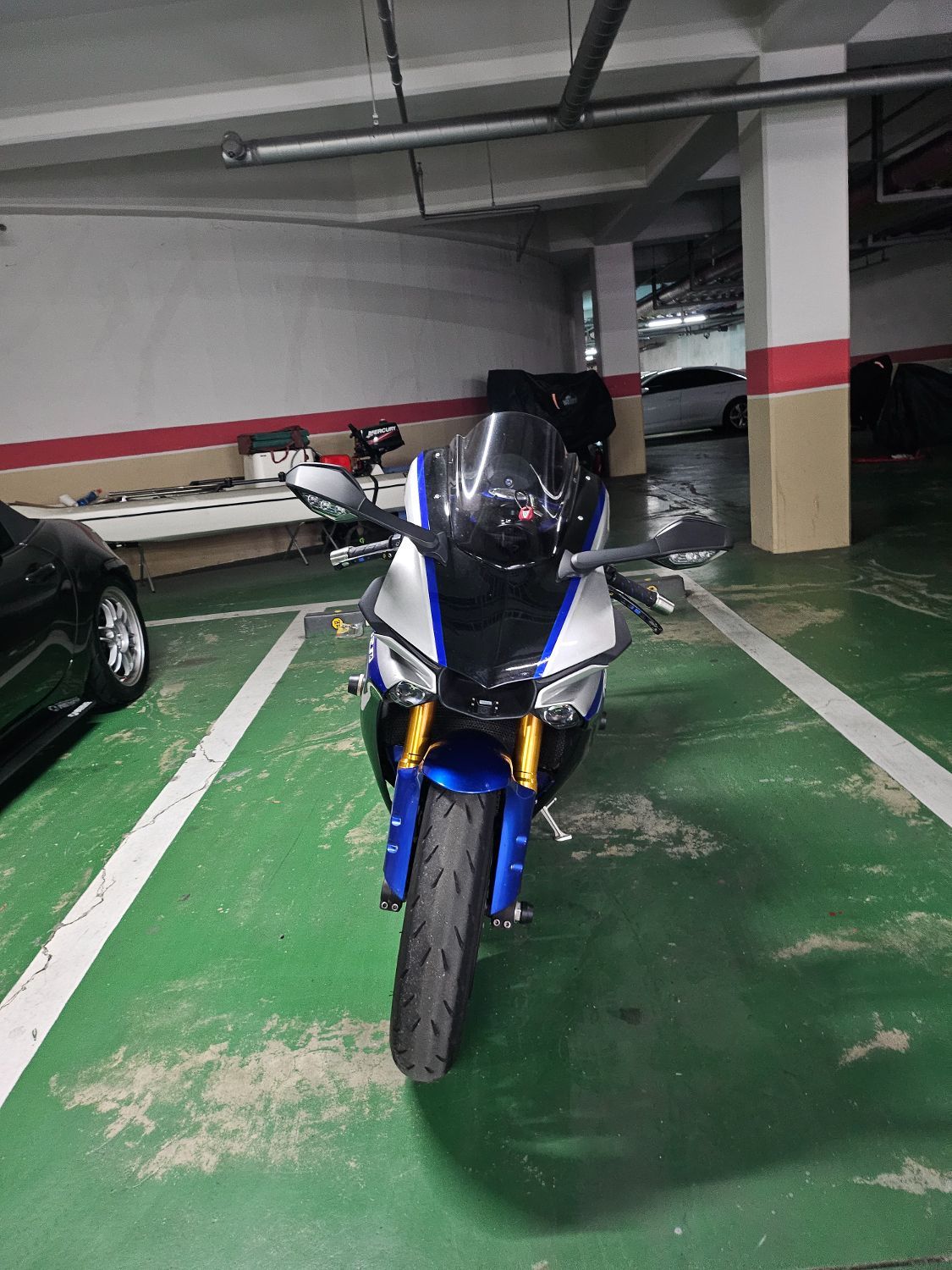 야마하 YZF R1 2016 블루 사진 1
