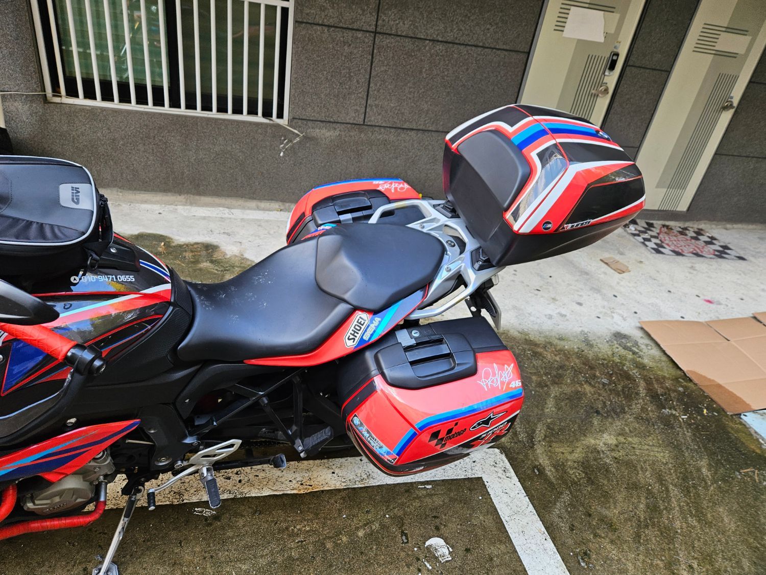 BMW S 1000 XR 2016 레드 사진 3