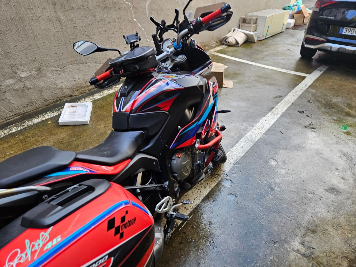 BMW S 1000 XR 2016 레드 사진 5