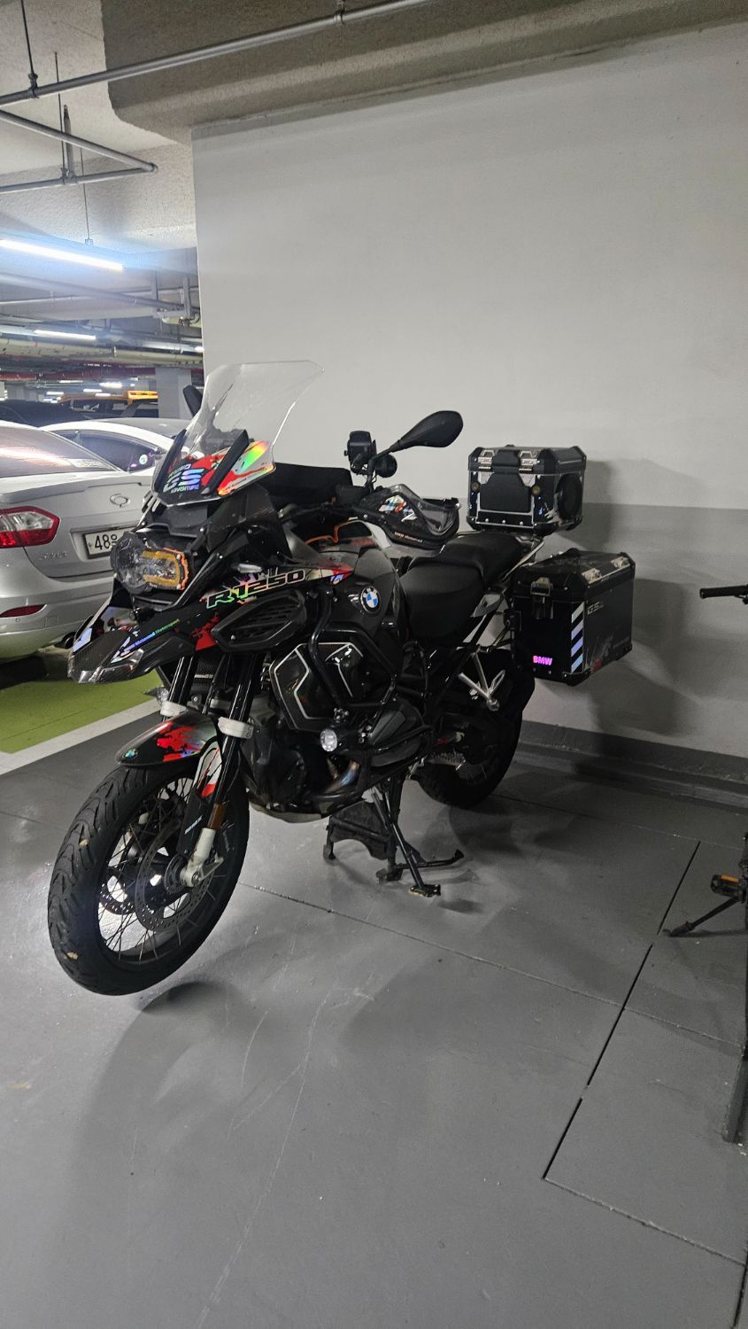 BMW R 1250 GS 어드벤처 2023 블랙 사진 5