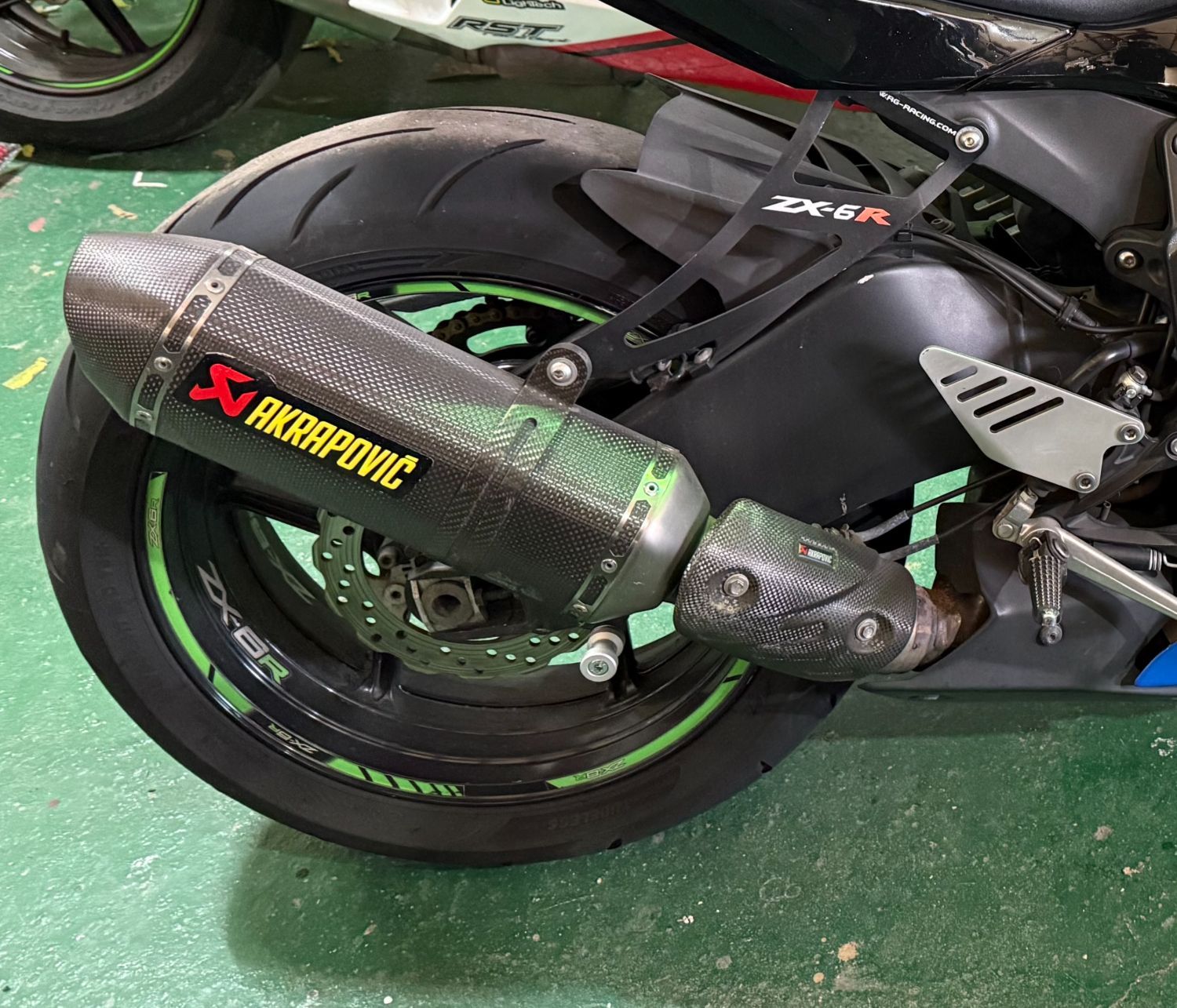 가와사키 ZX 6 R 636 2013 오렌지 사진 6