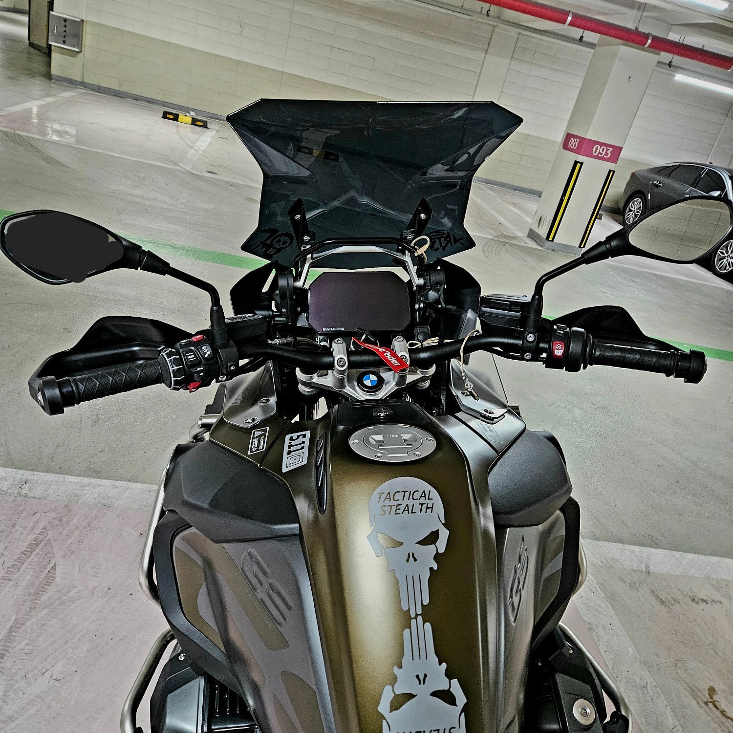 BMW R 1250 GS 어드벤처 2020 블랙 사진 3
