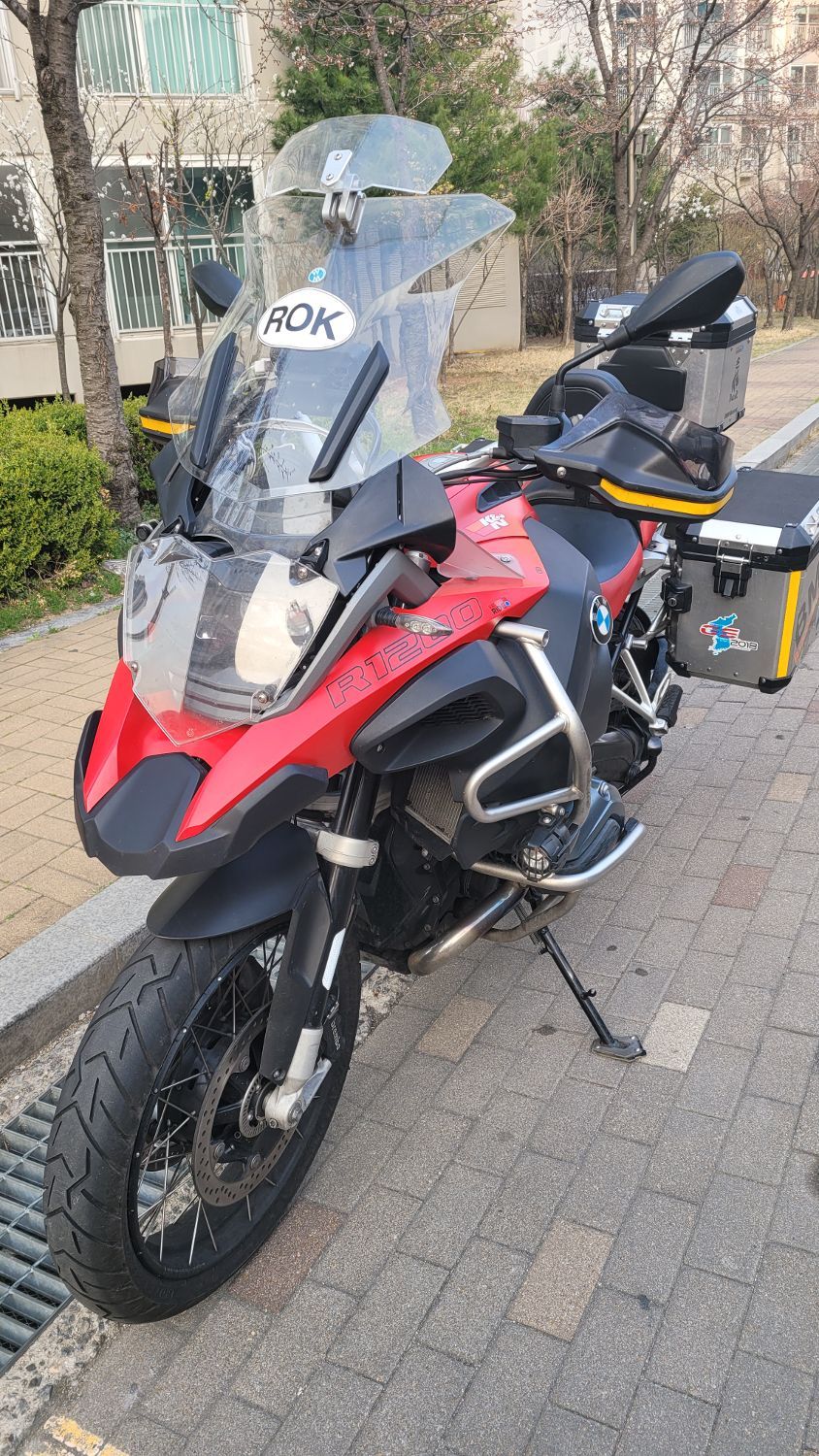 BMW R 1200 GS 어드벤처 2016 블랙 사진 3