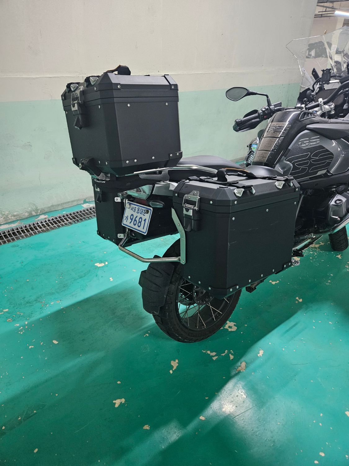 BMW R 1250 GS 어드벤처 2023 블랙 사진 1