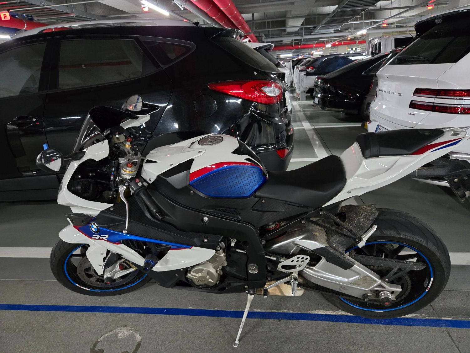 BMW S 1000 RR 2014 블루 사진 1
