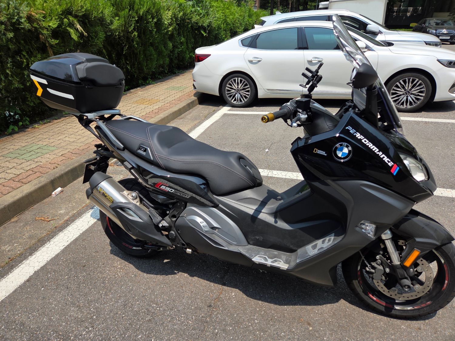 BMW C 650 스포츠 2017 블랙 사진 4
