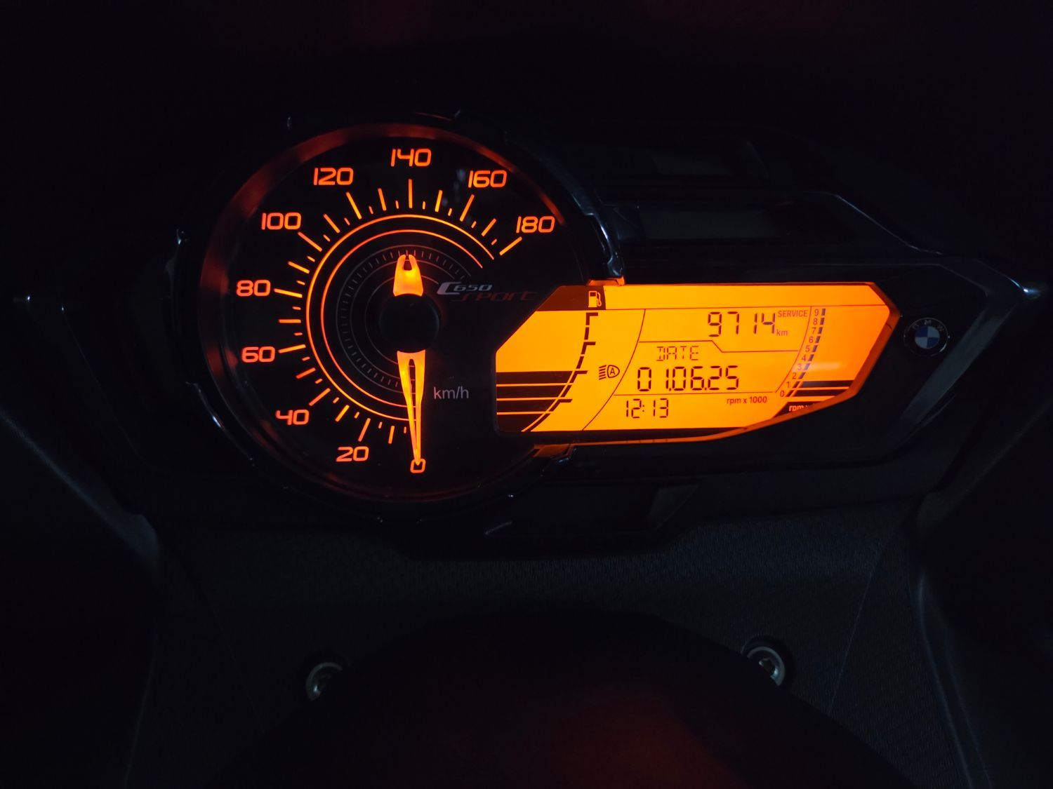 BMW C 650 스포츠 2017 블랙 사진 1