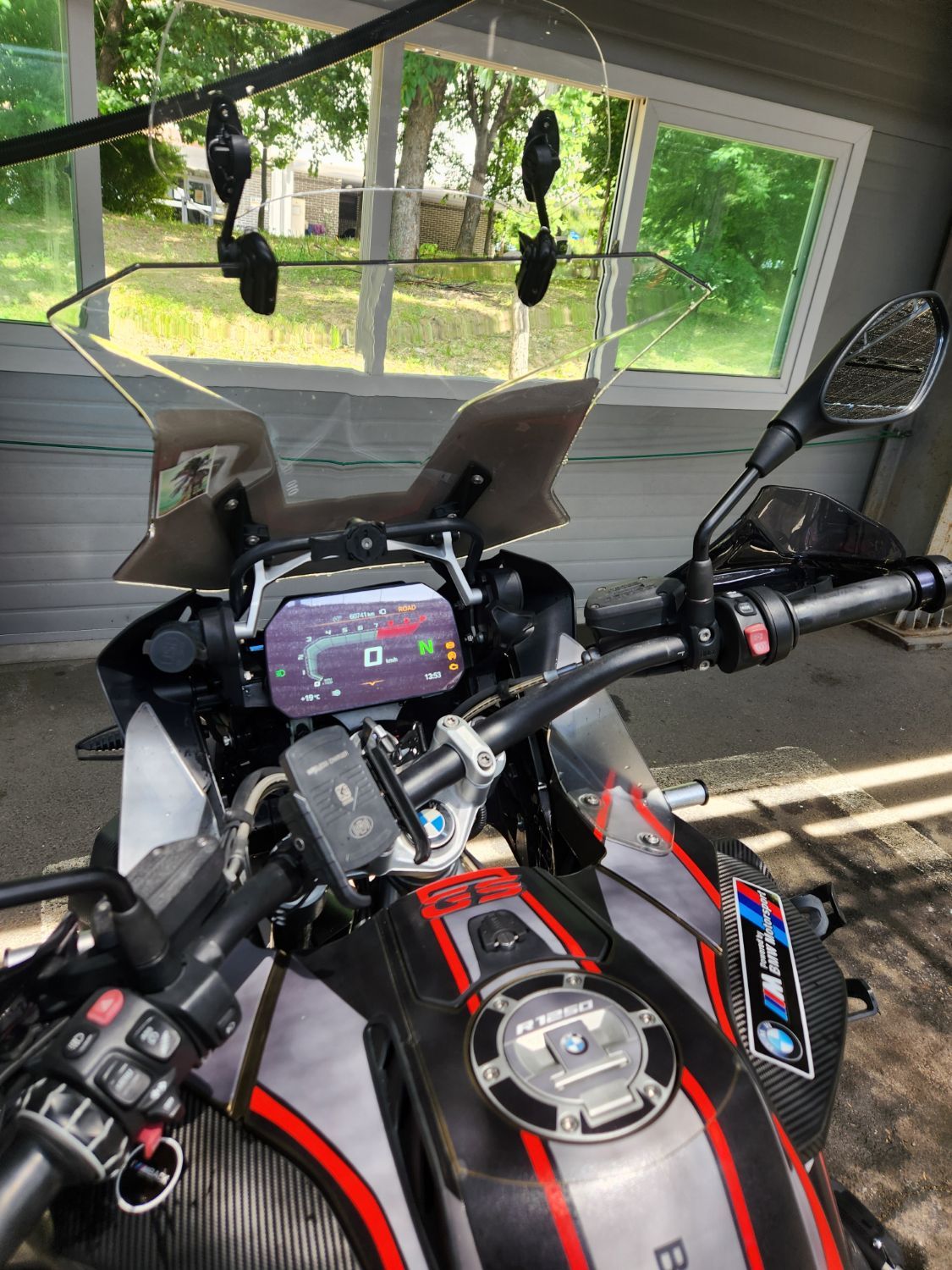 BMW R 1250 GS 어드벤처 2019 블랙 사진 4
