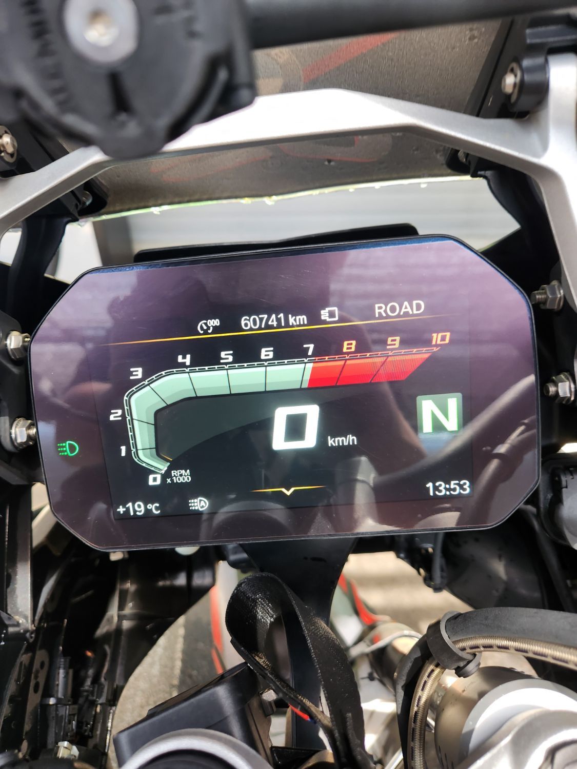 BMW R 1250 GS 어드벤처 2019 블랙 사진 5