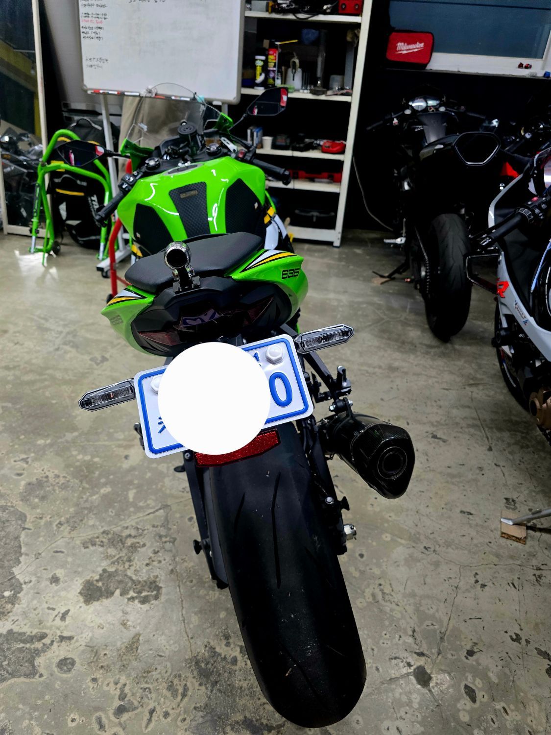 가와사키 ZX 6R 2025 그린 사진 6