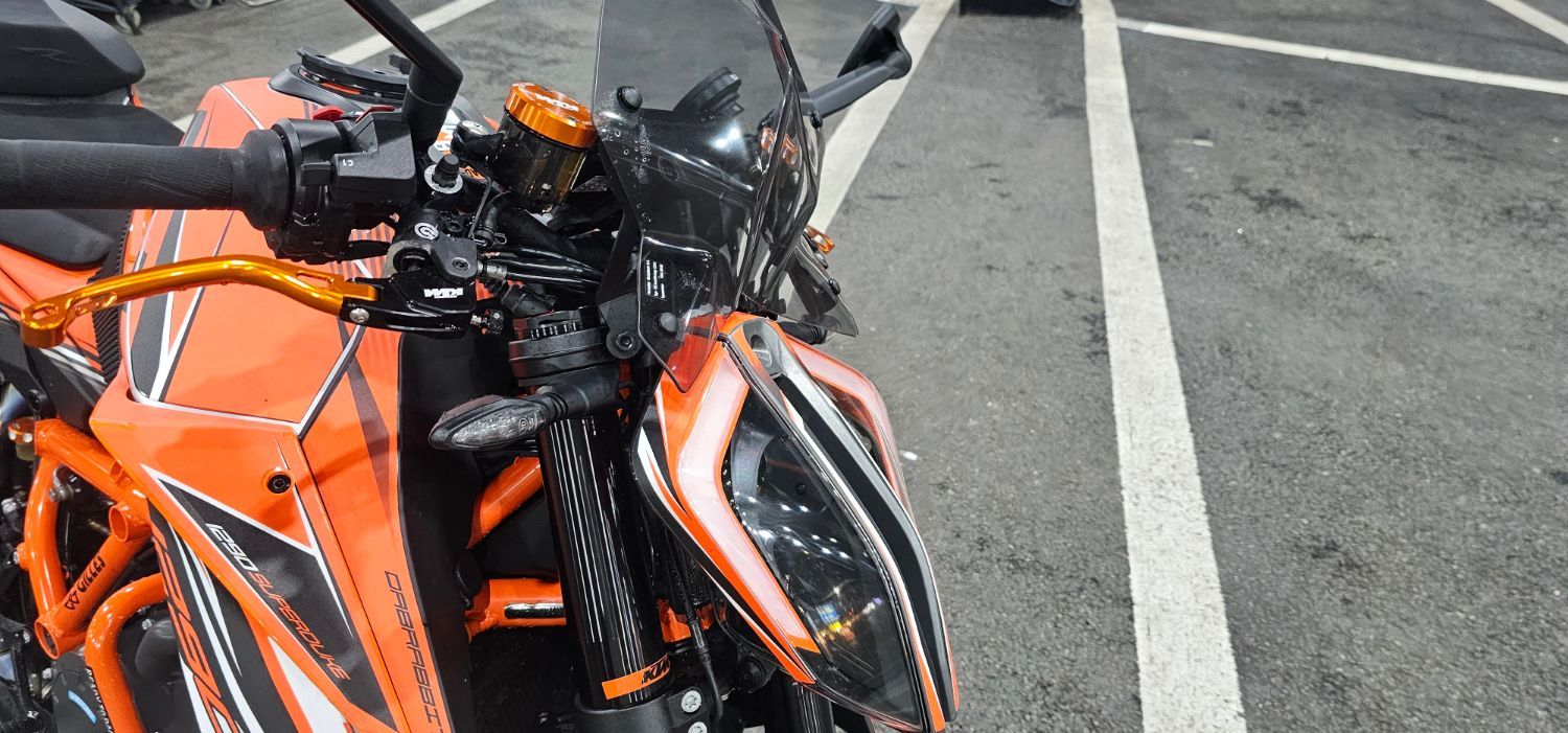 KTM 1290 슈퍼듀크 R EVO 2022 오렌지 사진 6