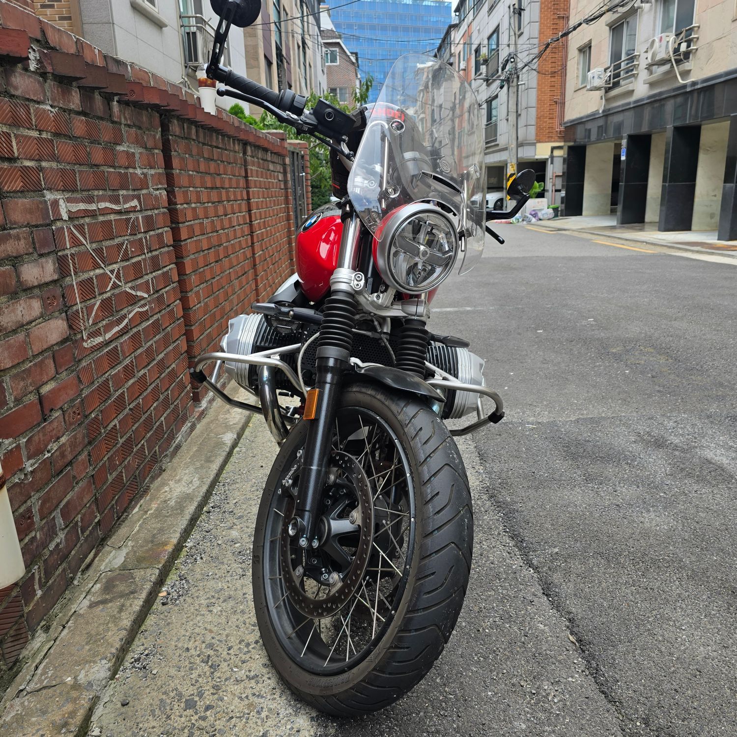 BMW R nine T 스크램블러 2022 레드 사진 5