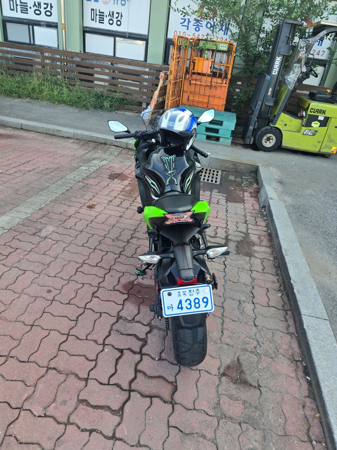 가와사키 닌자 650 2017 베이지 사진 2