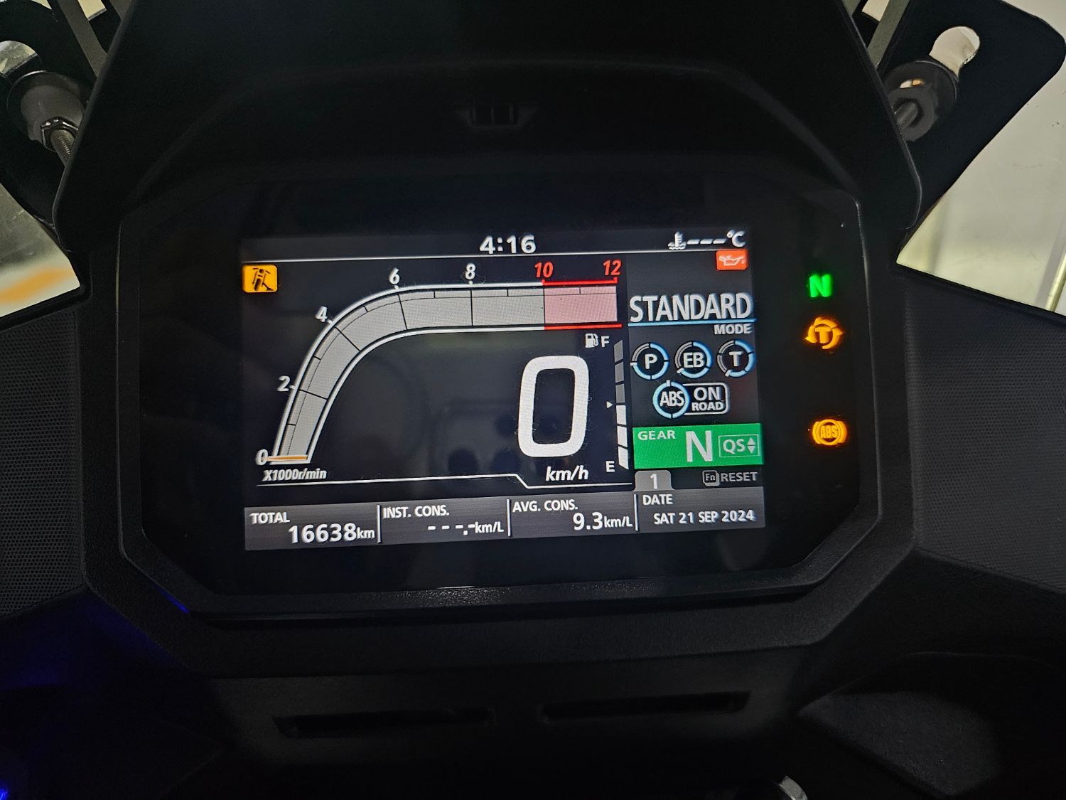 혼다 XL 750 TRANSALP 2023 블랙 사진 4