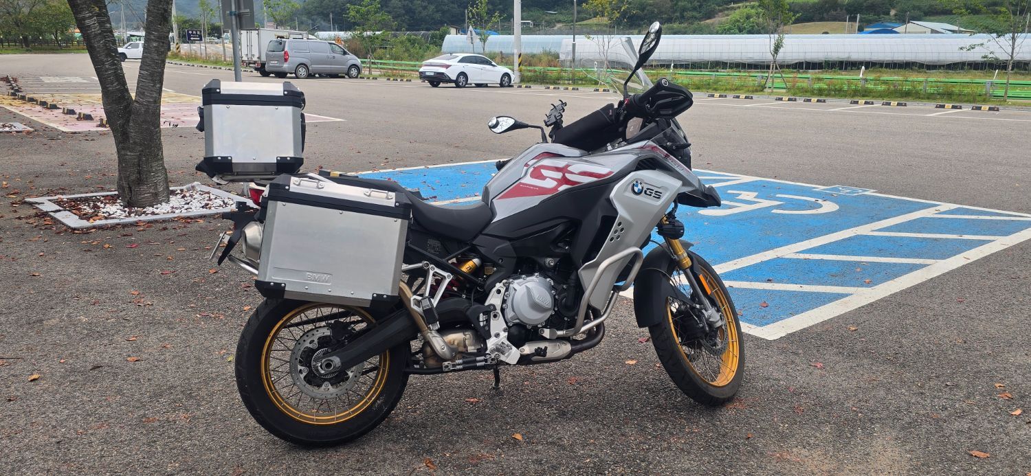 BMW F 850 GS 어드벤처 2020 블루