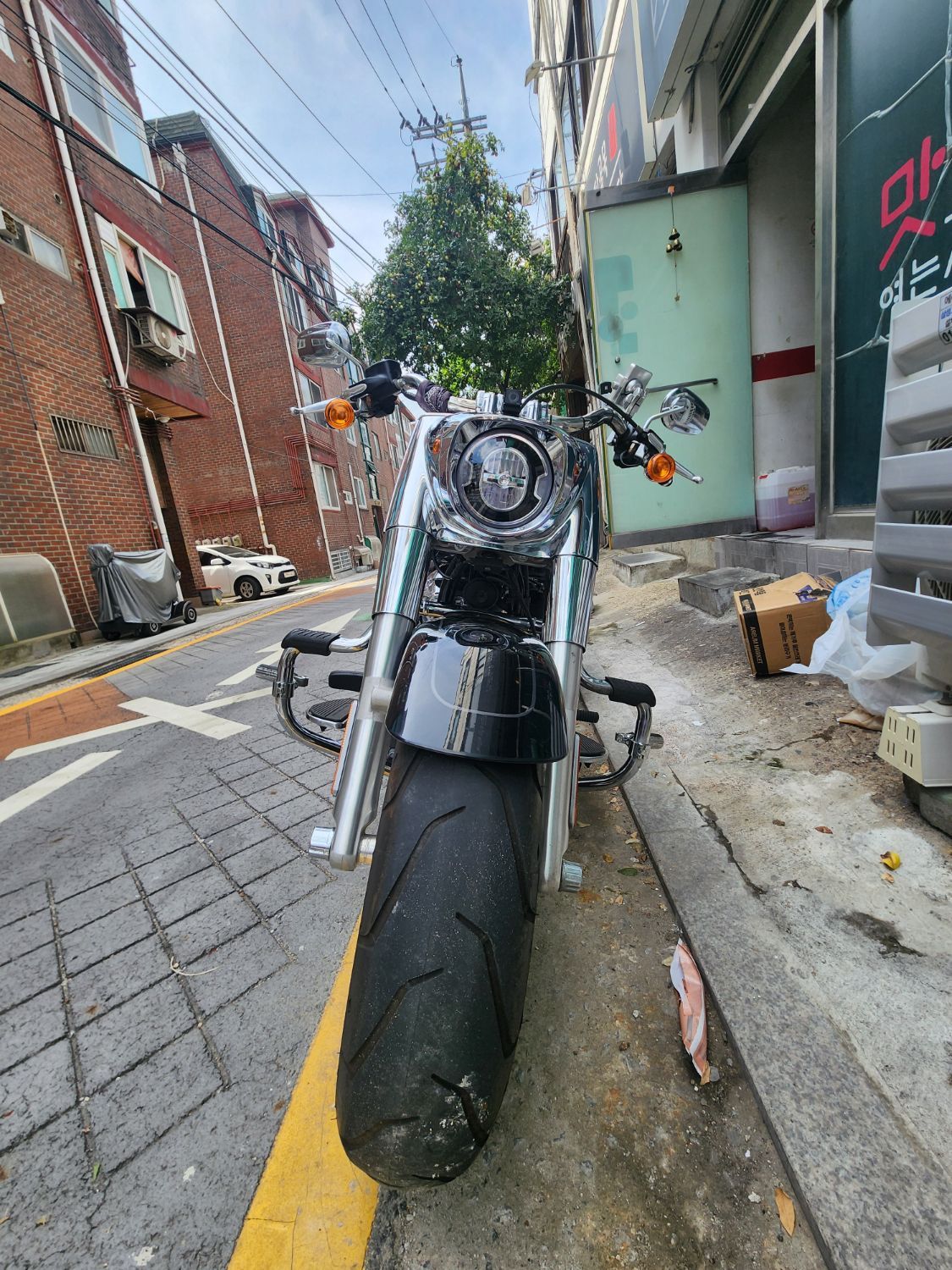 할리데이비슨 팻보이 114 2023 블랙 사진 3