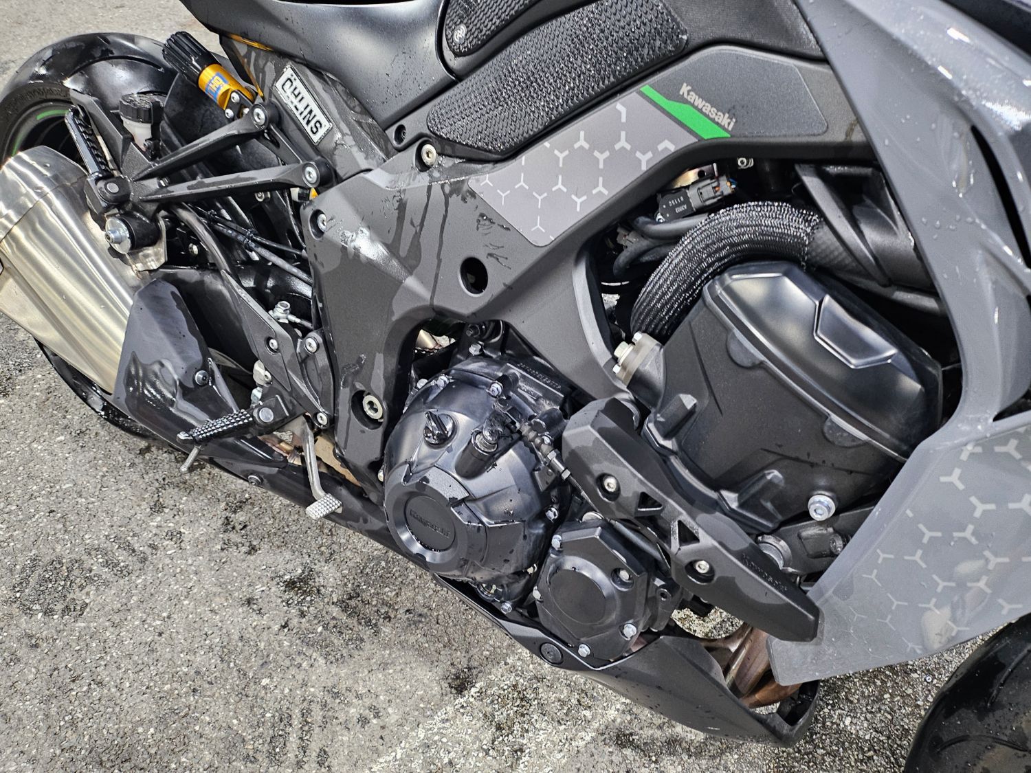 가와사키 Z 1000 R 에디션 2021 건메탈 사진 6