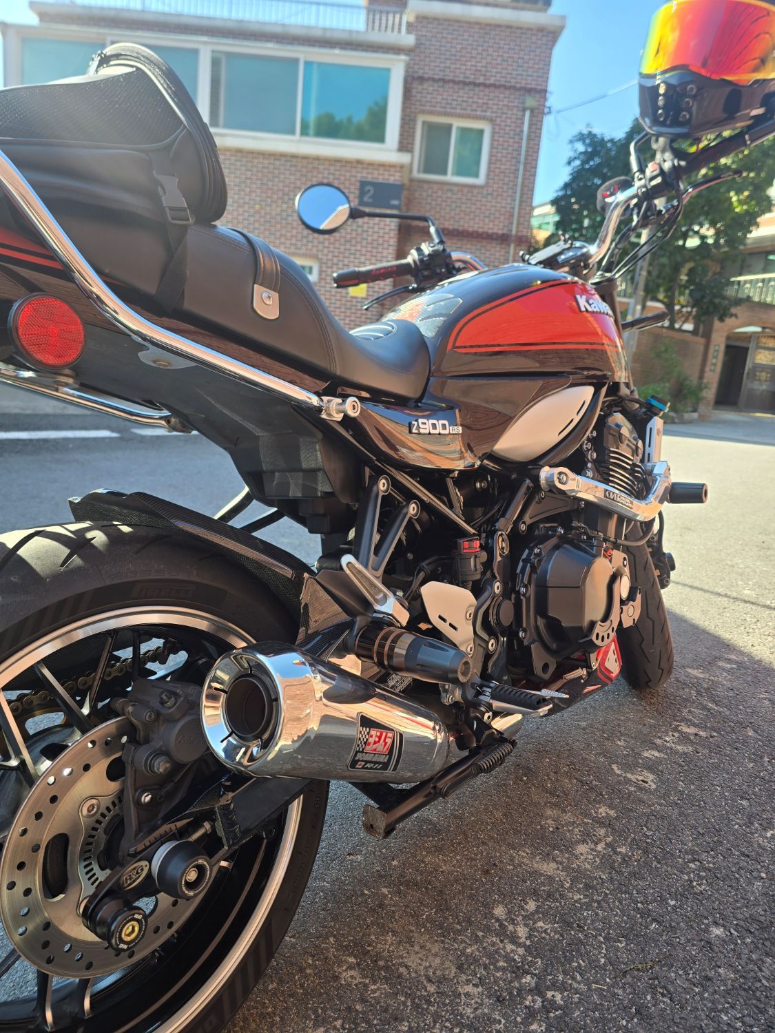 가와사키 Z 900 RS 2018 레드 사진 2
