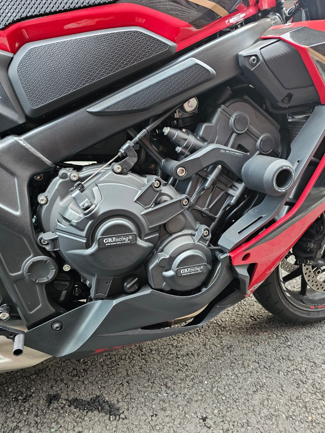 혼다 CBR 650 R 2023 레드 사진 5