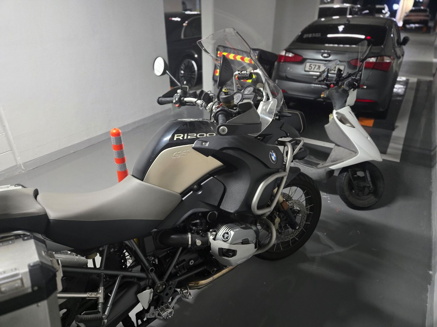 BMW R 1200 GS 어드벤처 2013 블랙 사진 4