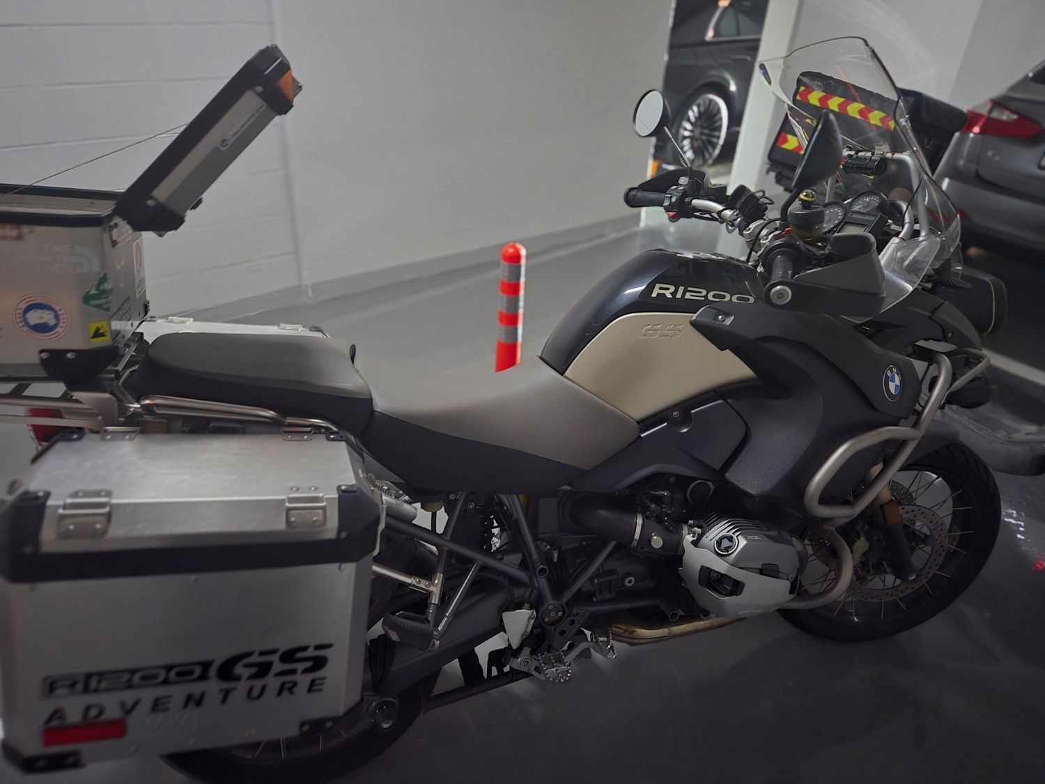 BMW R 1200 GS 어드벤처 2013 블랙 사진 3