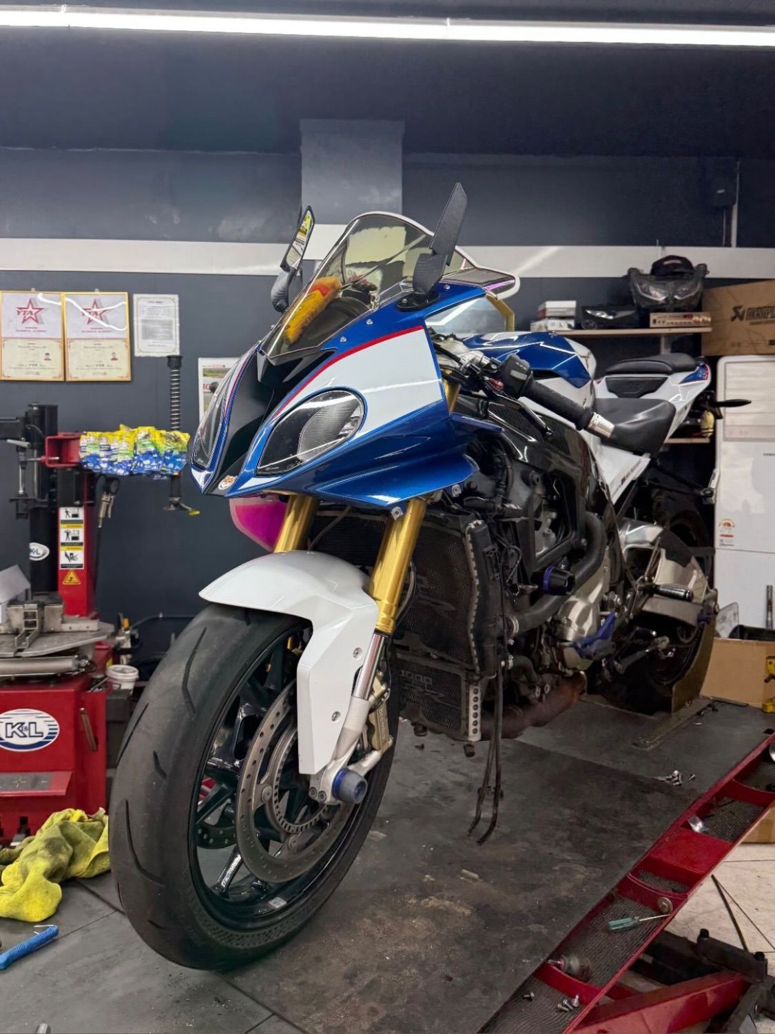 BMW S 1000 RR 2016 블루 사진 8