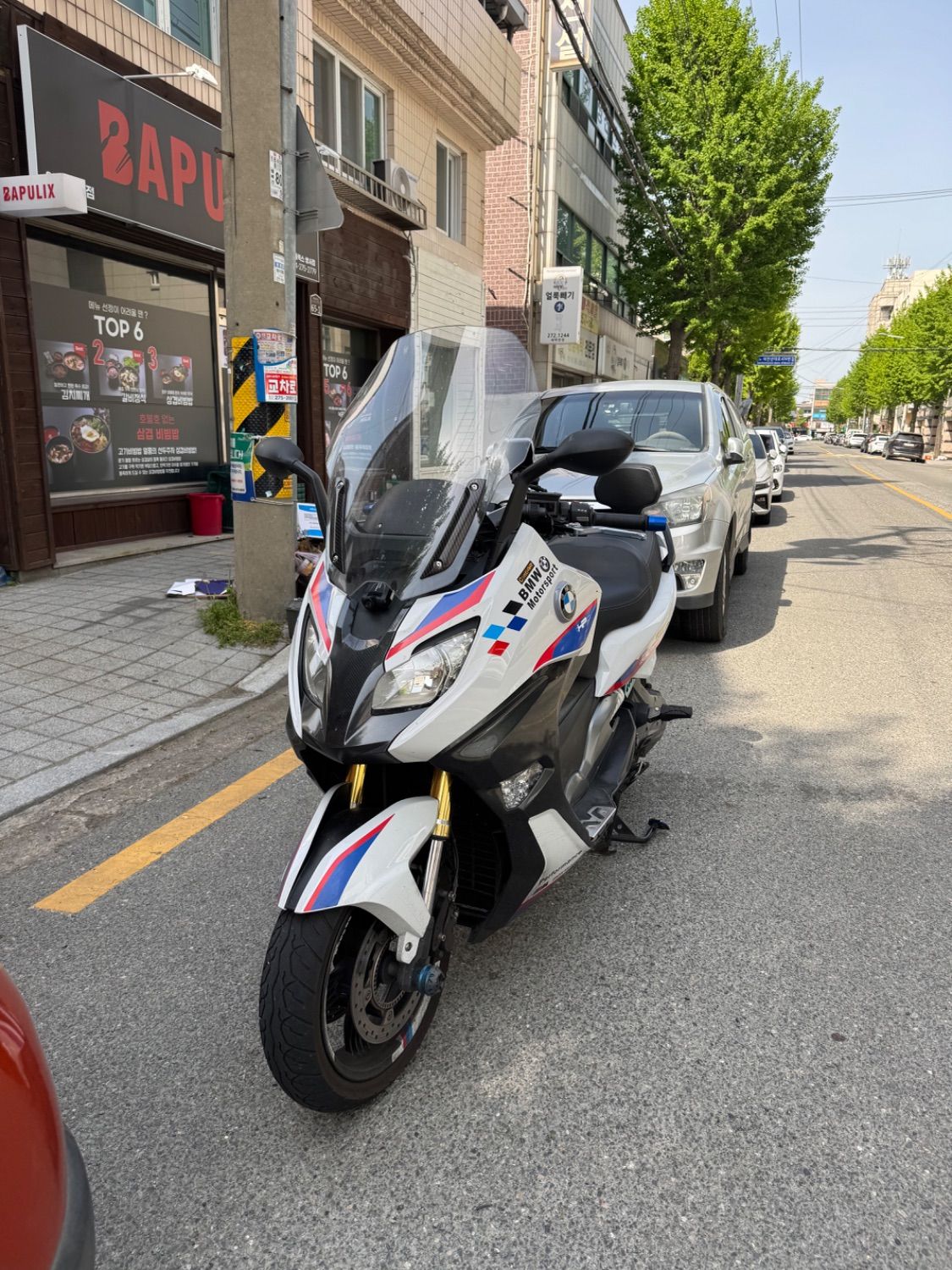 BMW C 650 스포츠 2017 화이트 사진 2