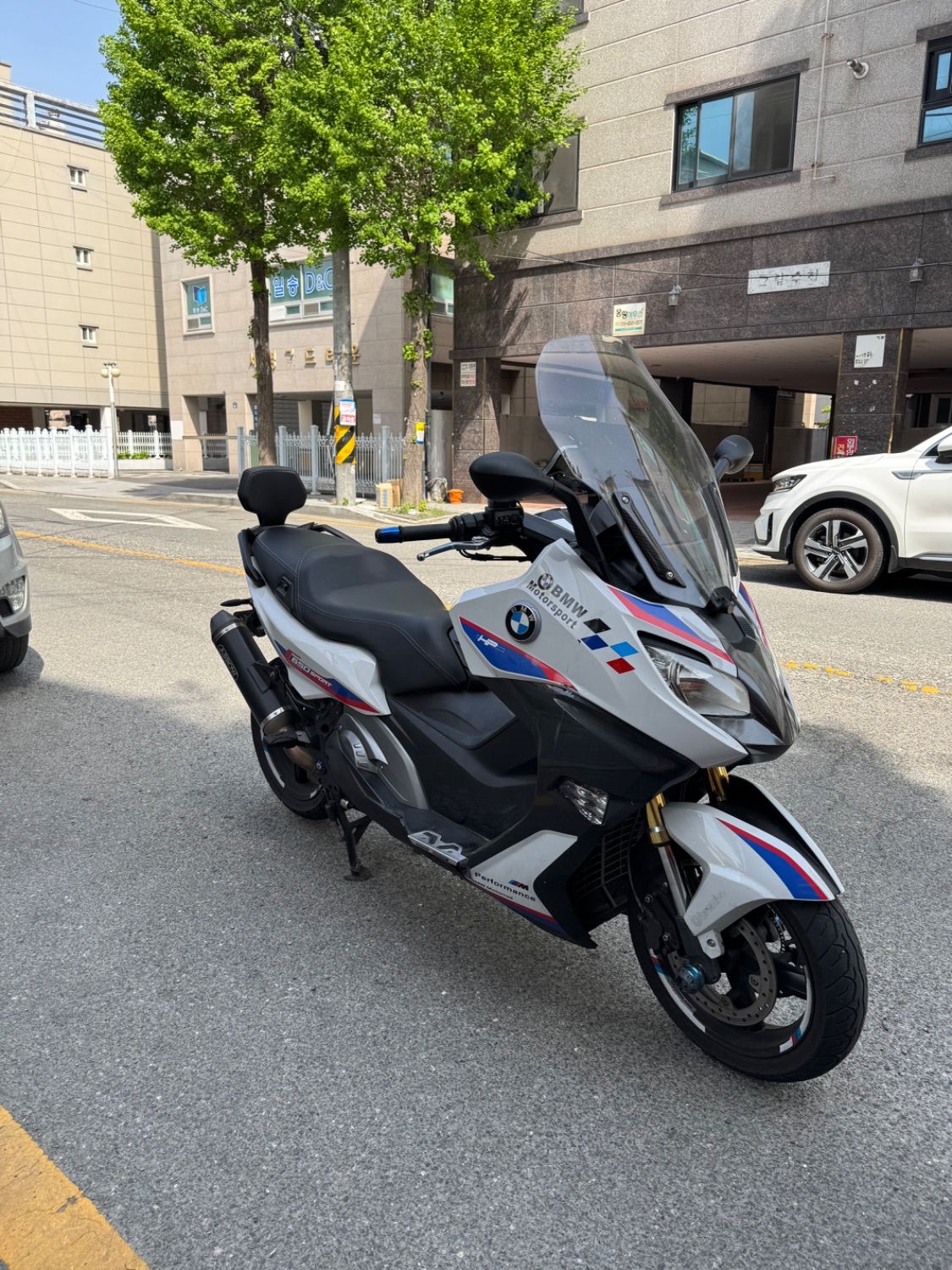 BMW C 650 스포츠 2017 화이트 사진 1