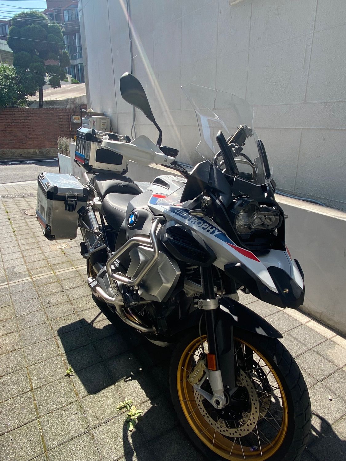 BMW R 1250 GS 어드벤처 2023 화이트 사진 5