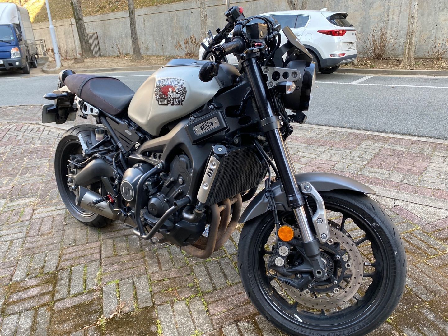 야마하 XSR 900 2018 블랙 사진 5