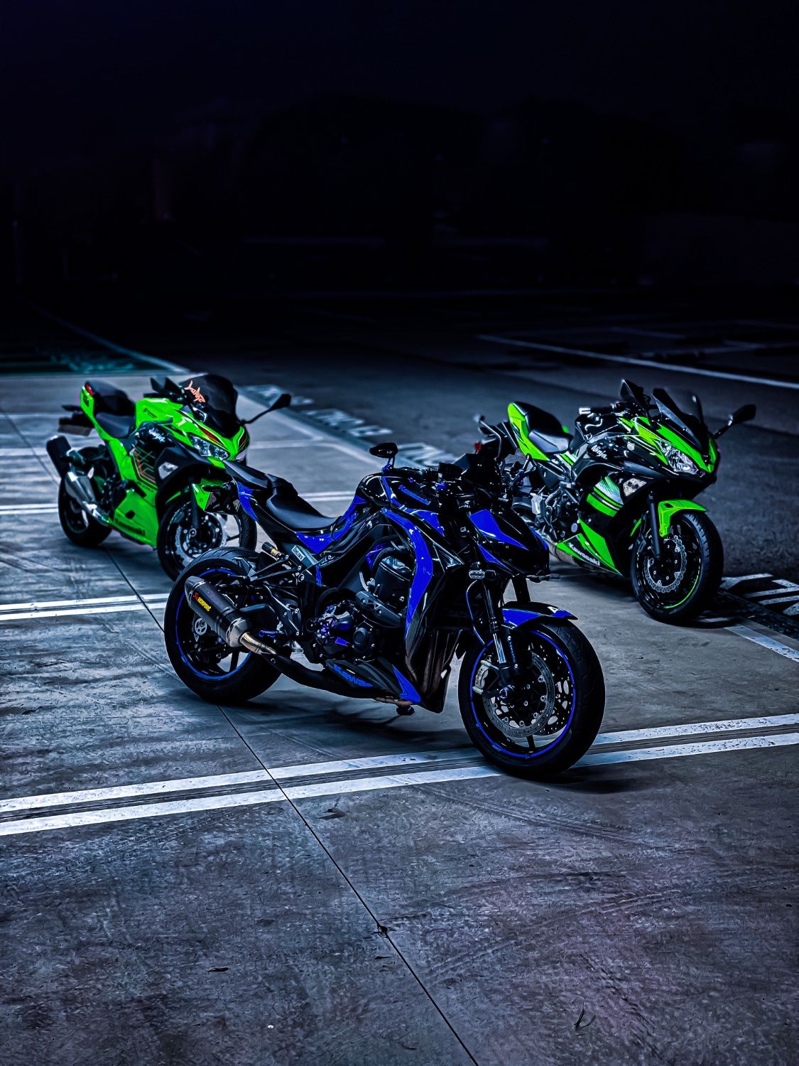 가와사키 Z 1000 R 에디션 2019 블루 사진 7