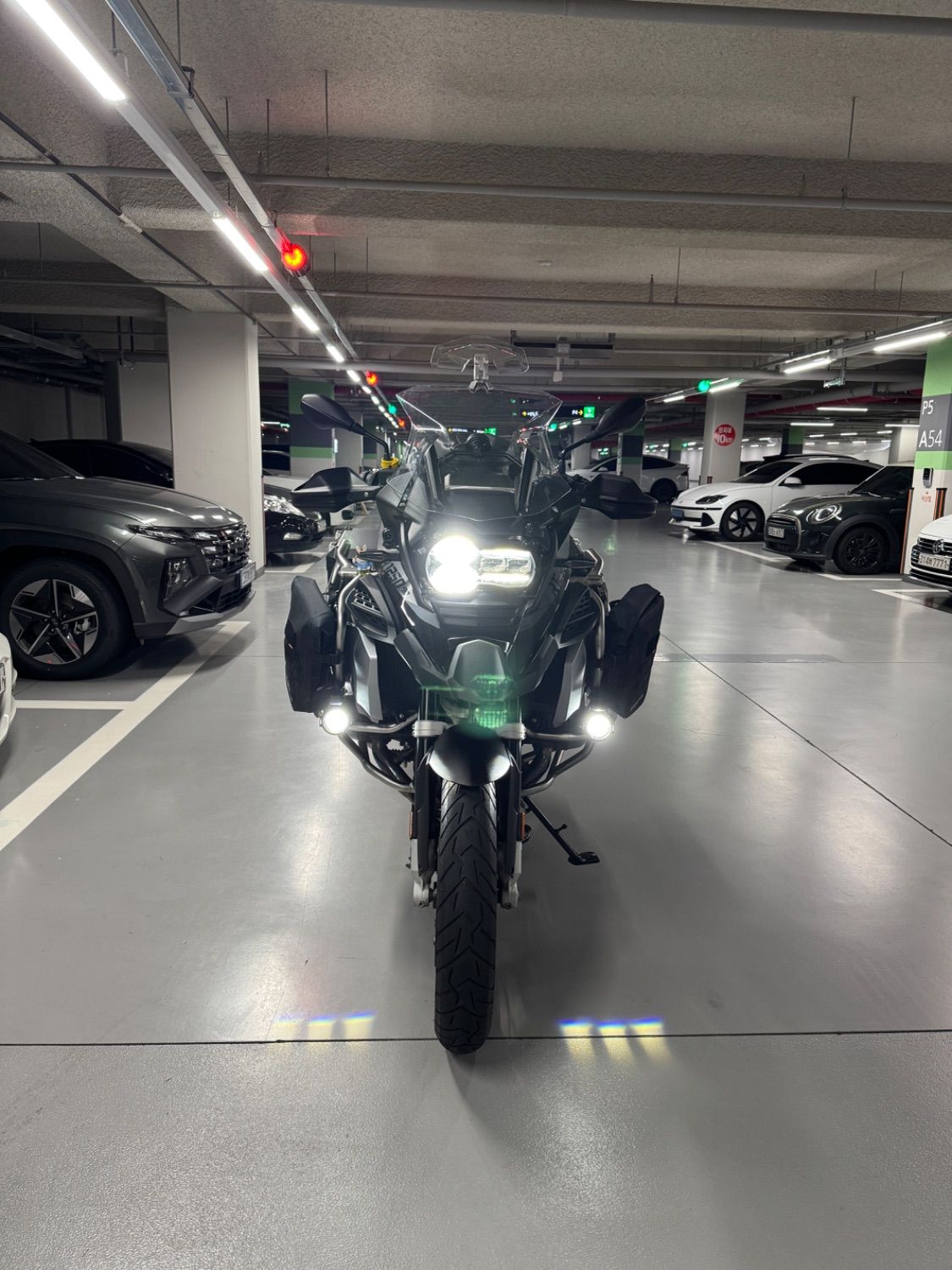 BMW R 1250 GS 어드벤처 2021 블랙 사진 1