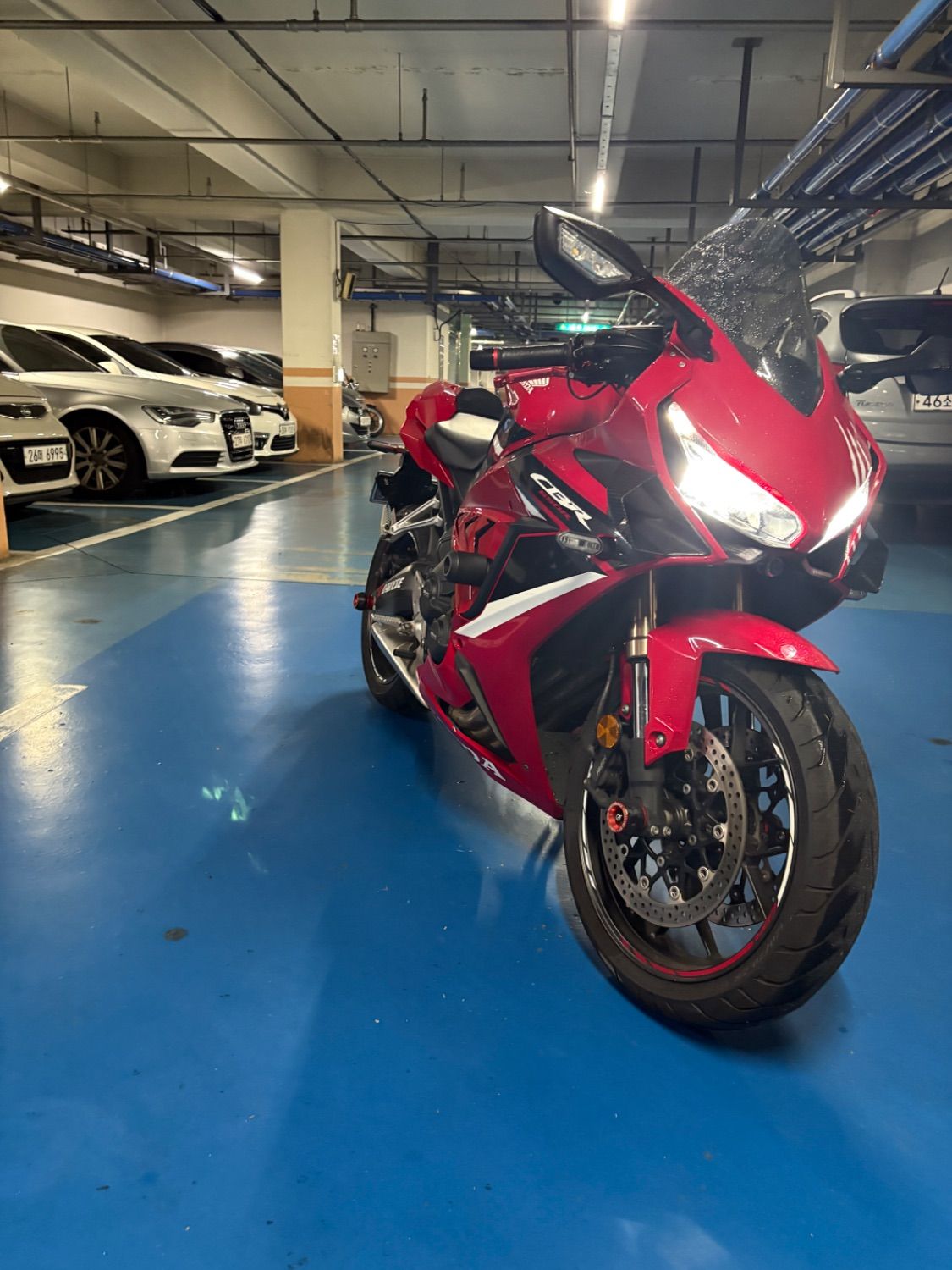 혼다 CBR 650 R 2021 레드 사진 6