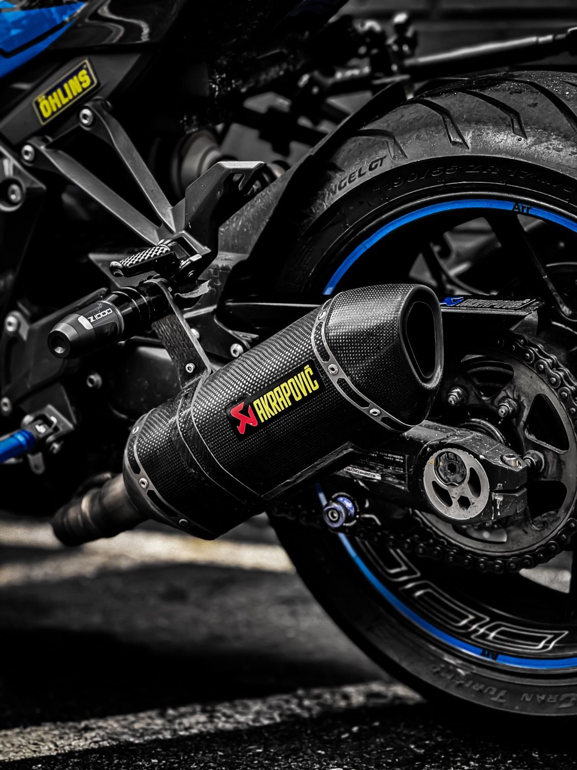 가와사키 Z 1000 R 에디션 2019 블루 사진 3