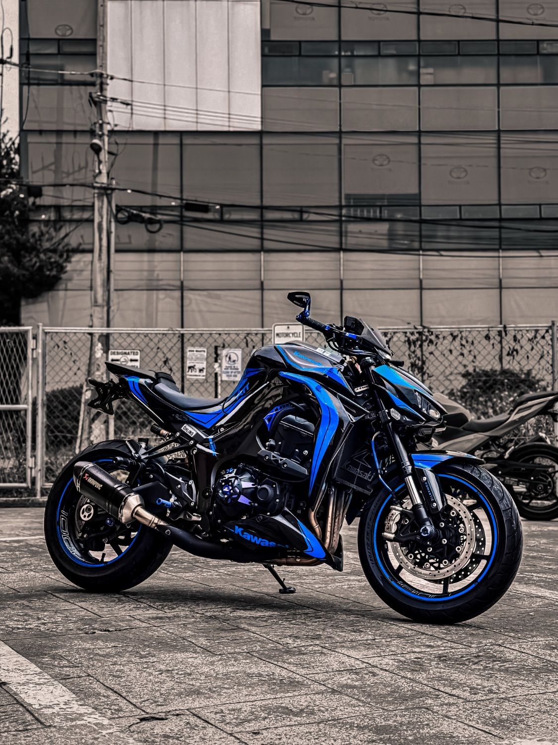 가와사키 Z 1000 R 에디션 2019 블루 사진 1