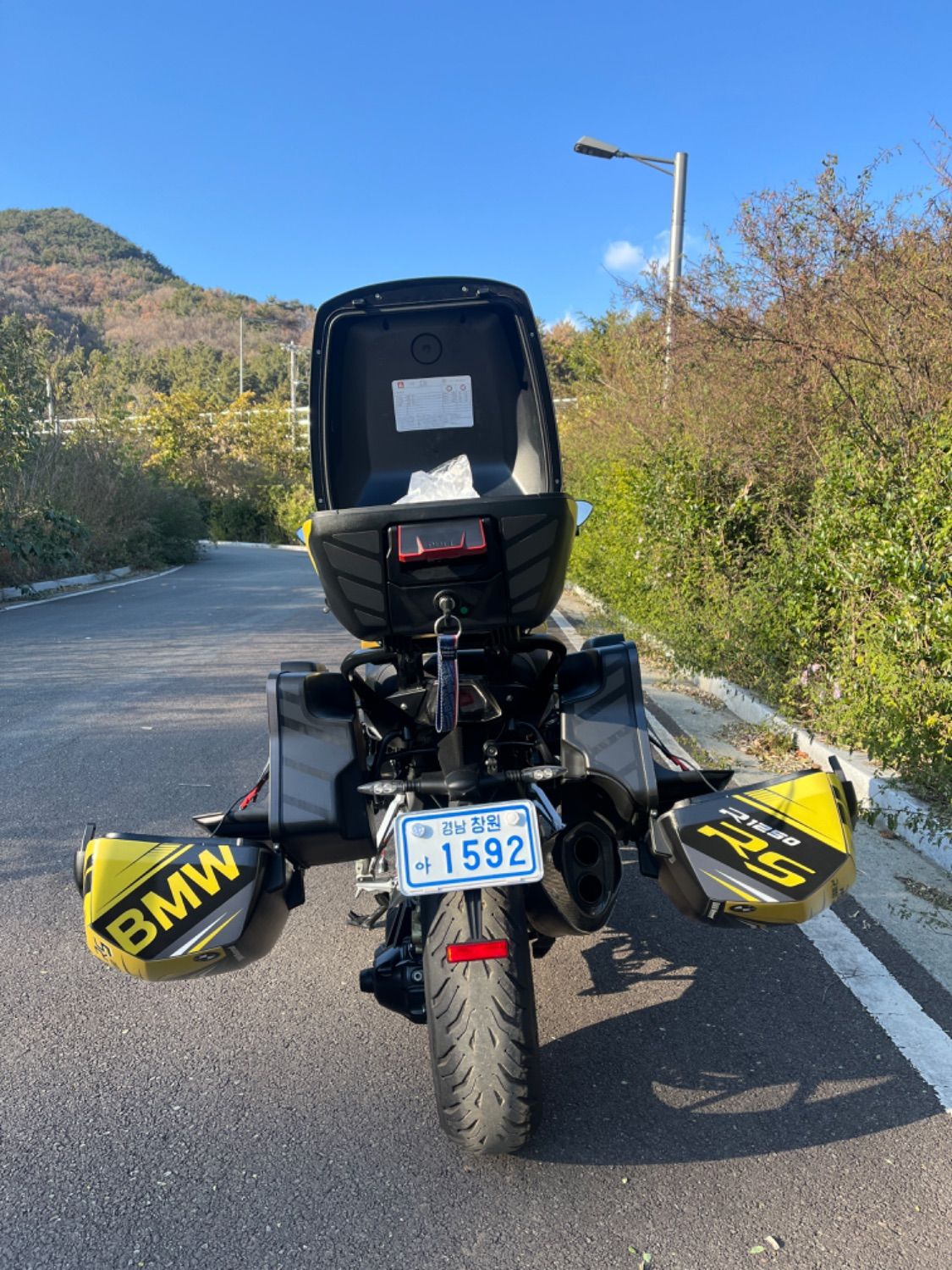 BMW R 1250 RS 2021 옐로 사진 3