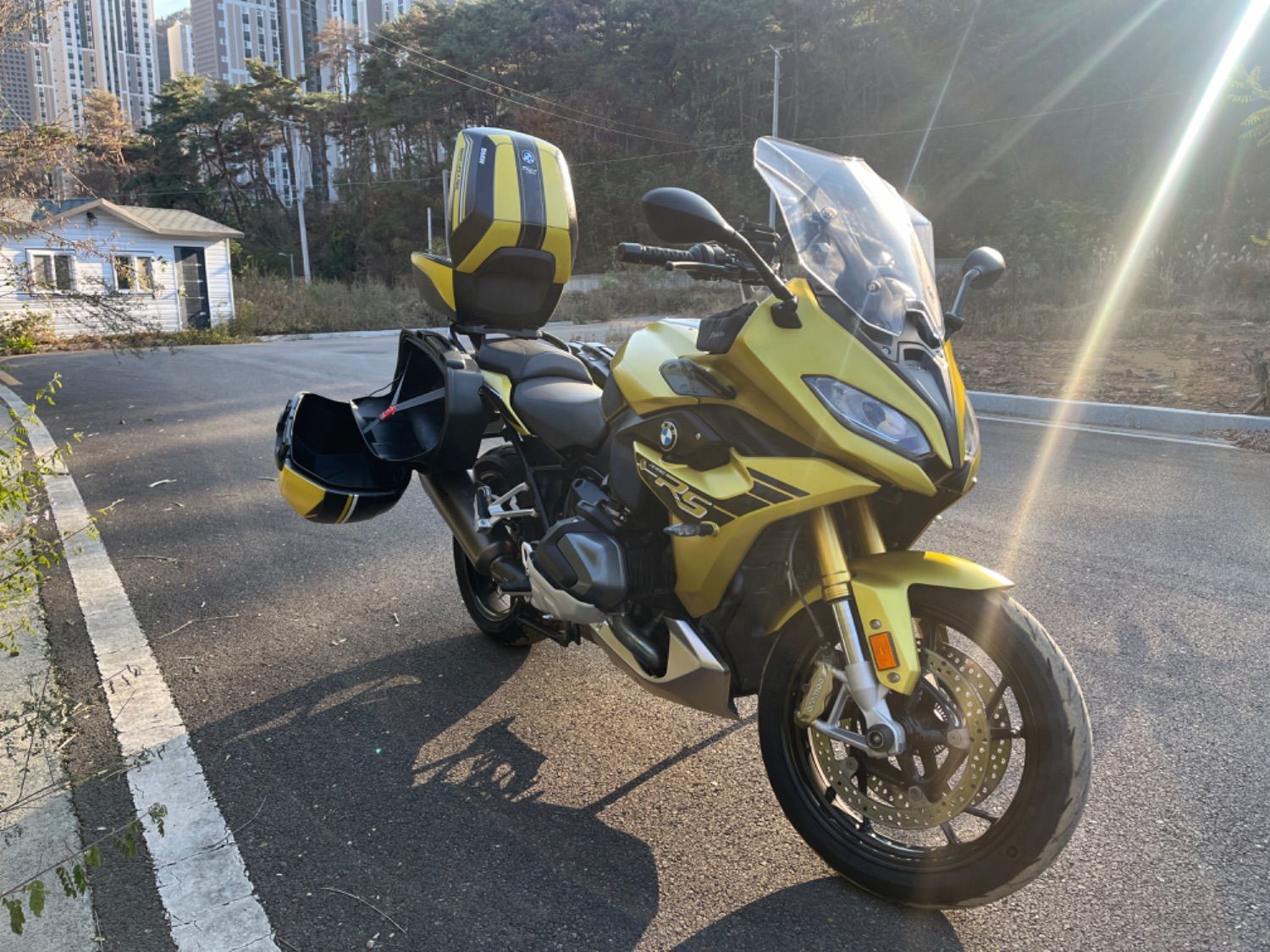 BMW R 1250 RS 2021 옐로 사진 1