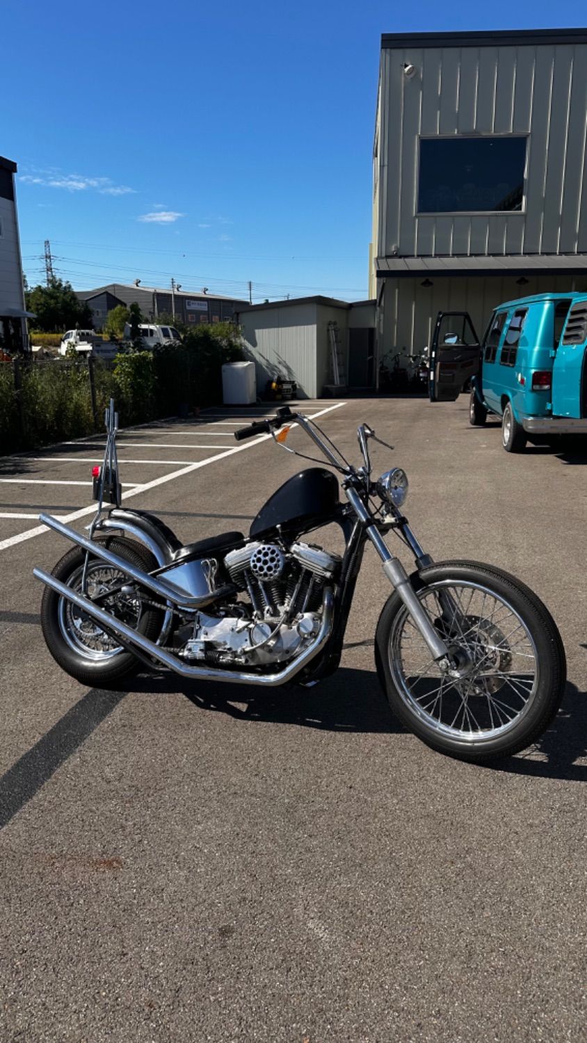 할리데이비슨 커스텀 쵸퍼 main