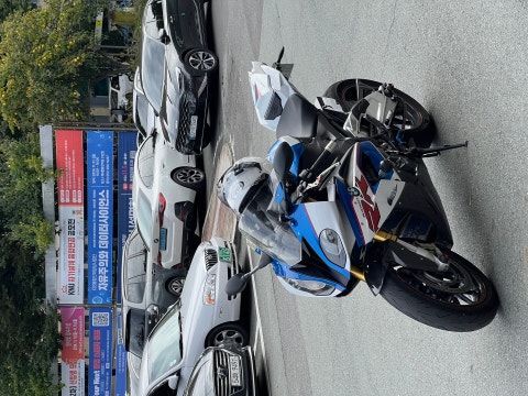 BMW S 1000 RR 2018 화이트 사진 1