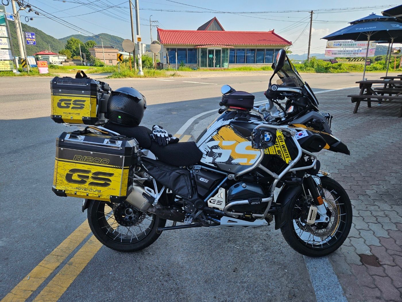 BMW R 1200 GS 어드벤처 2018 화이트 사진 5
