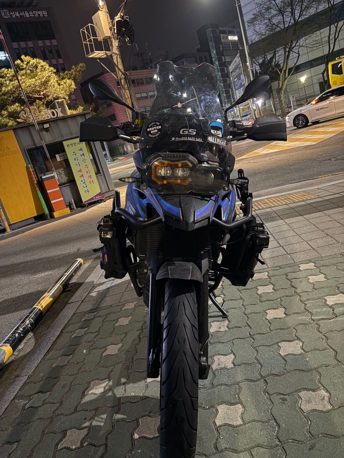 BMW F 700 GS 2014 블루 사진 1