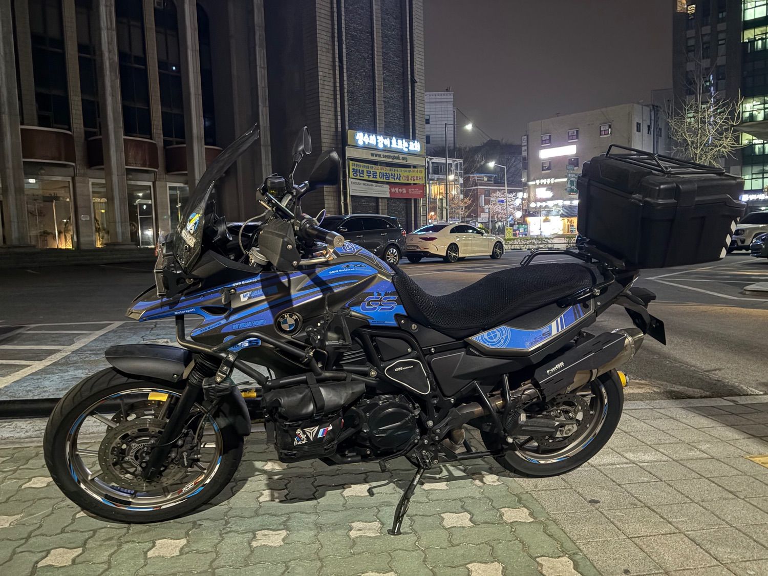BMW F 700 GS 2014 블루 사진 2