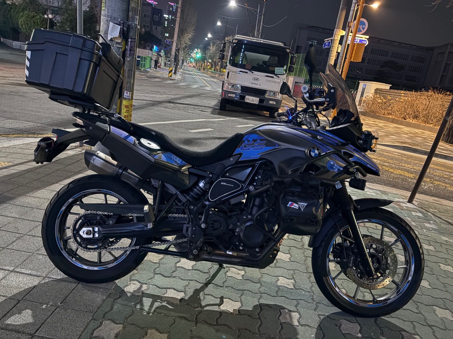 BMW F 700 GS 2014 블루 사진 4
