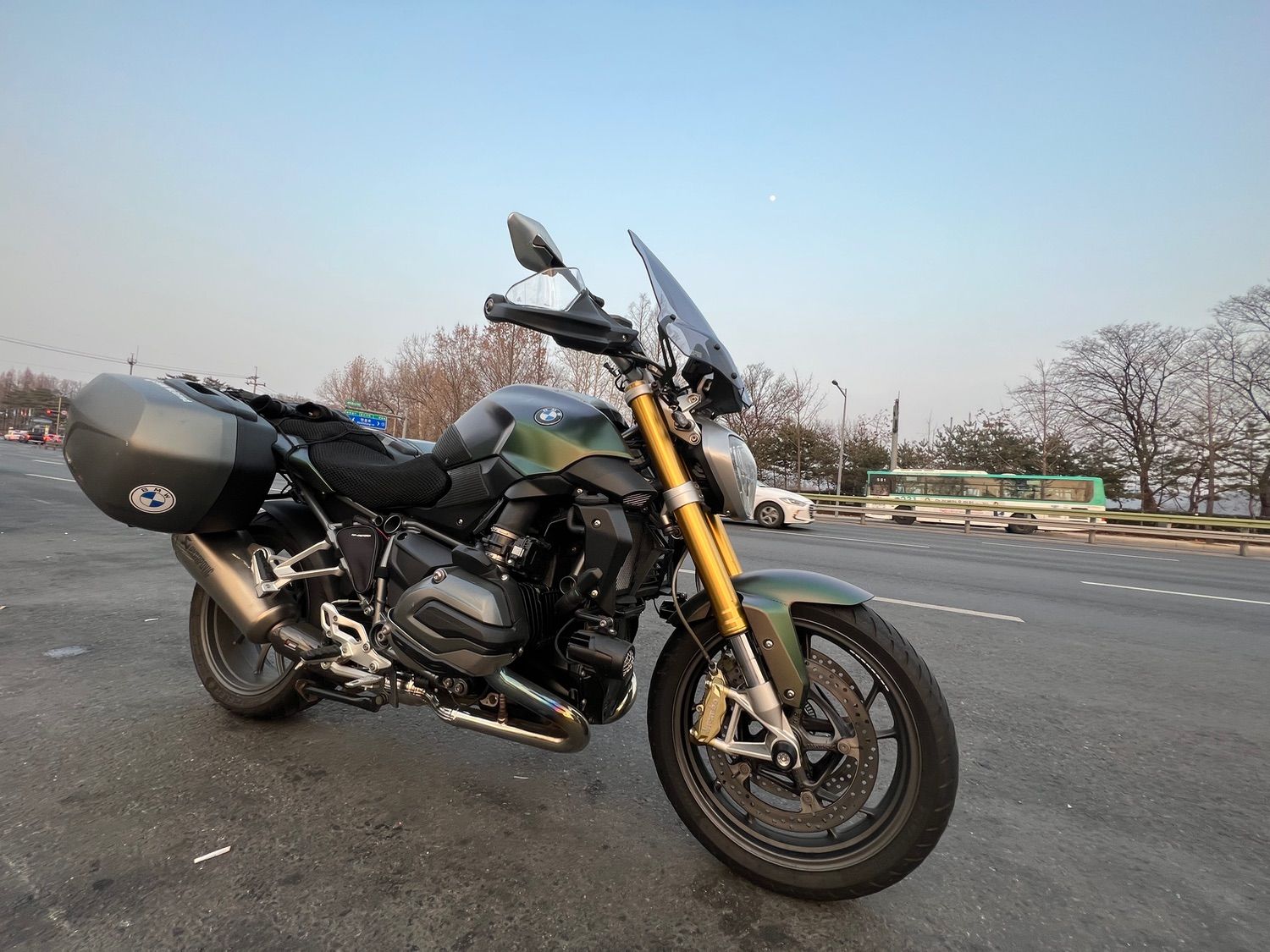 BMW R 1200 R 2015 그린 사진 2