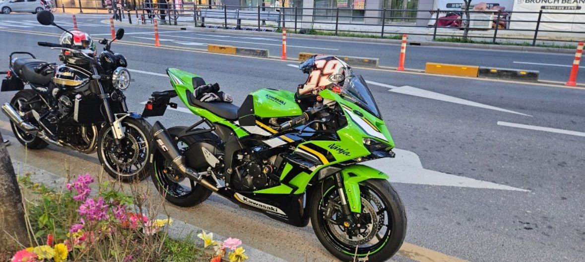 가와사키 ZX 6R 2025 그린 사진 2