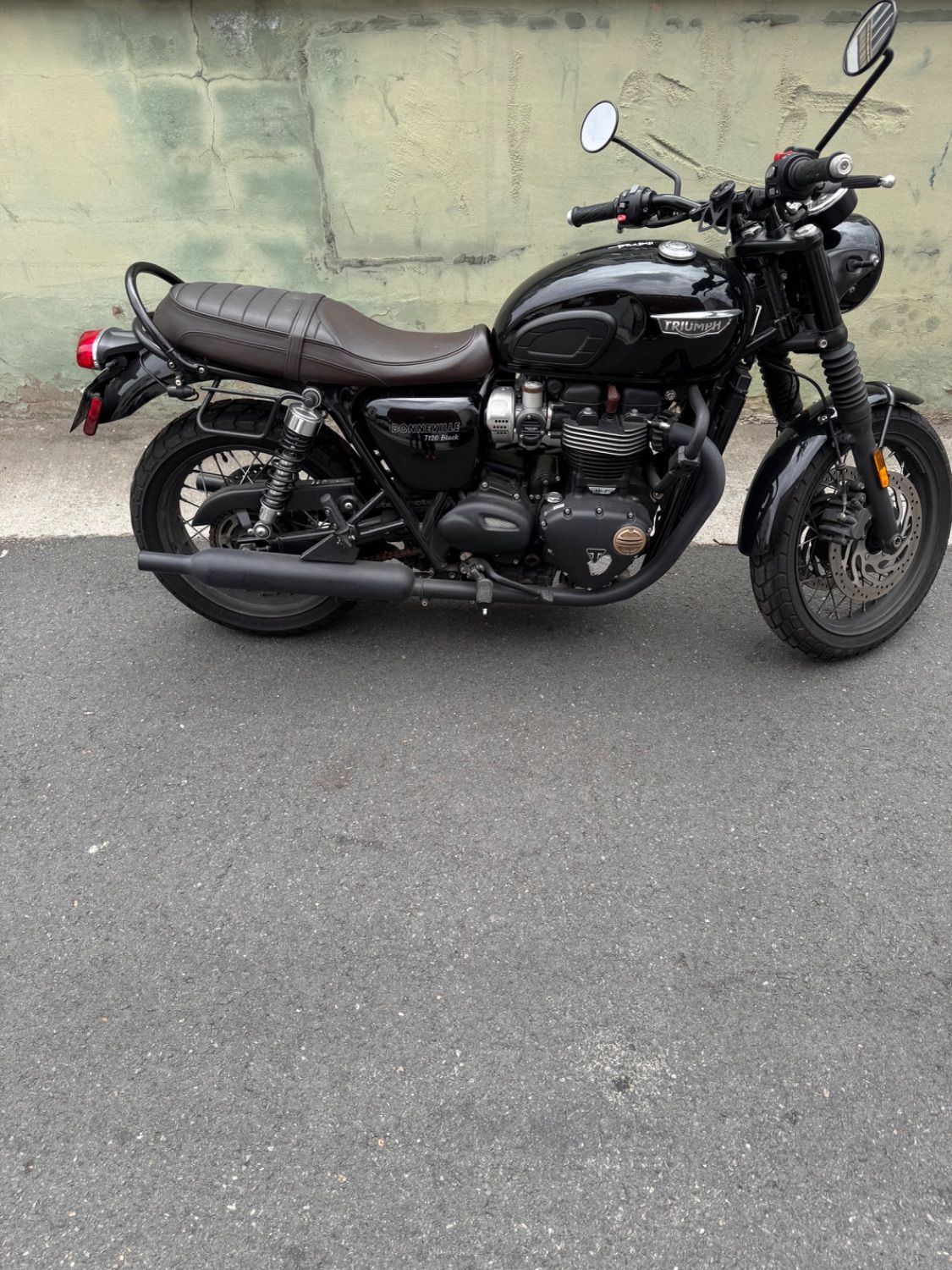 트라이엄프 본네빌 T120 블랙 2019 블랙 사진 1